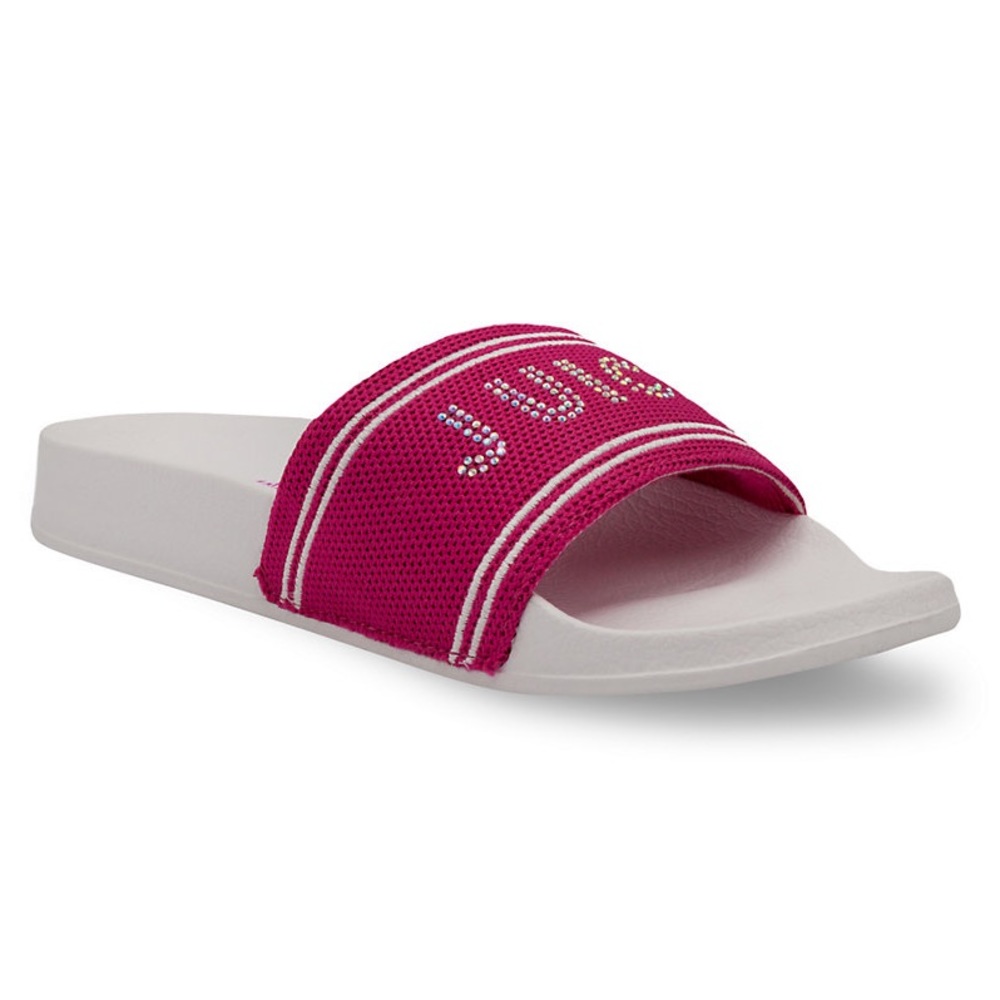 New Juicy Couture pink sport slide size 8